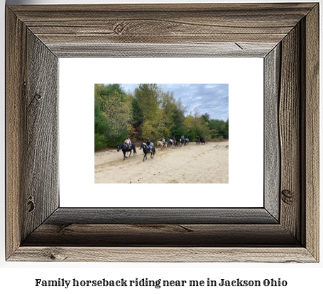 family horseback riding near me in Jackson, Ohio